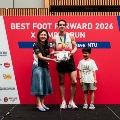 30 Prize-presentation to the top runners