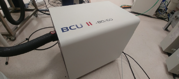 Bruker chilling unit.