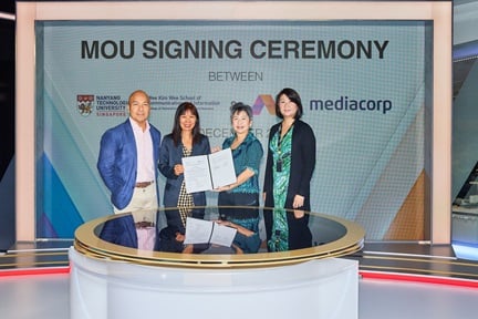 Mediacorp and NTU’s Wee Kim Wee School of Communication and Information