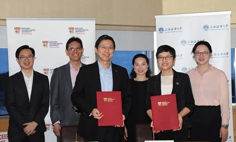 Partnership between NTU and Shanghai Maritime University (SMU)