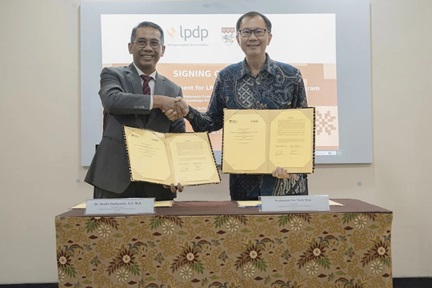 NTU Singapore and the Indonesia Endowment Fund for Education Agency (LPDP)
