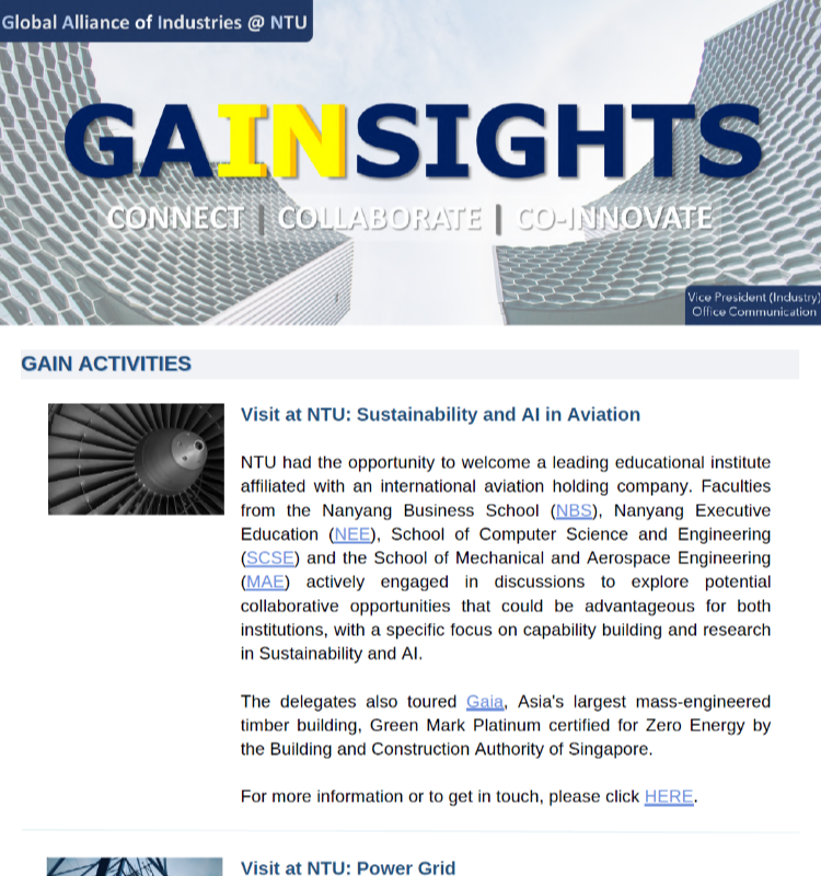 GAIN Newsletter Nov 2023 - thumbnail