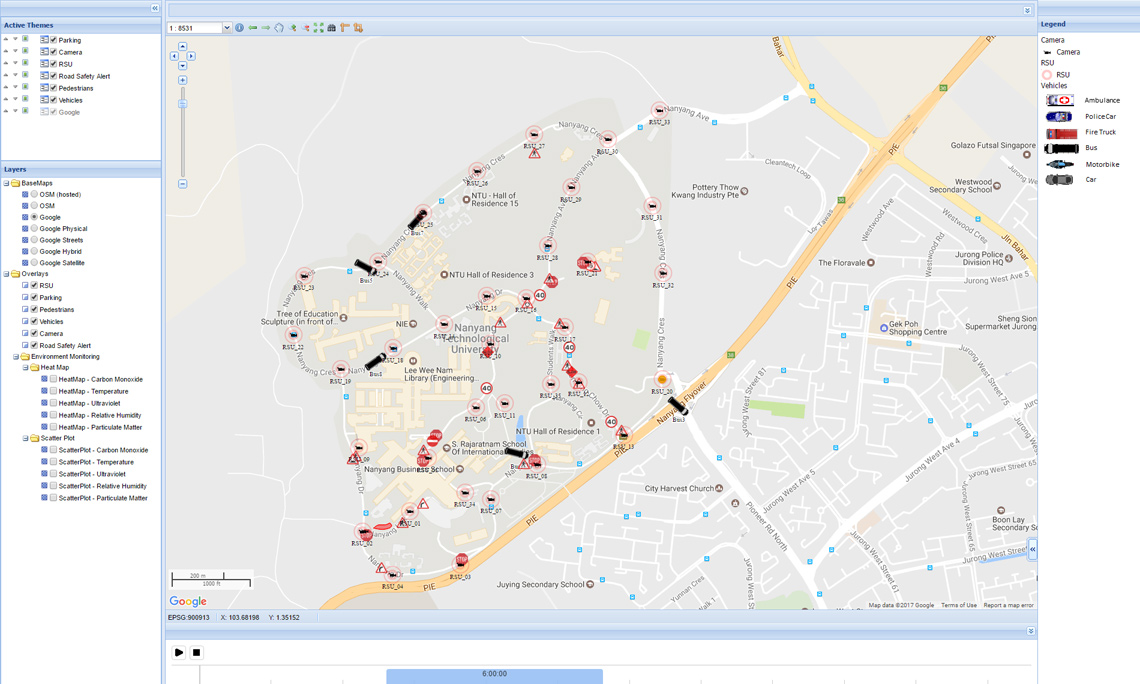 COSMO WP8 Campus Map