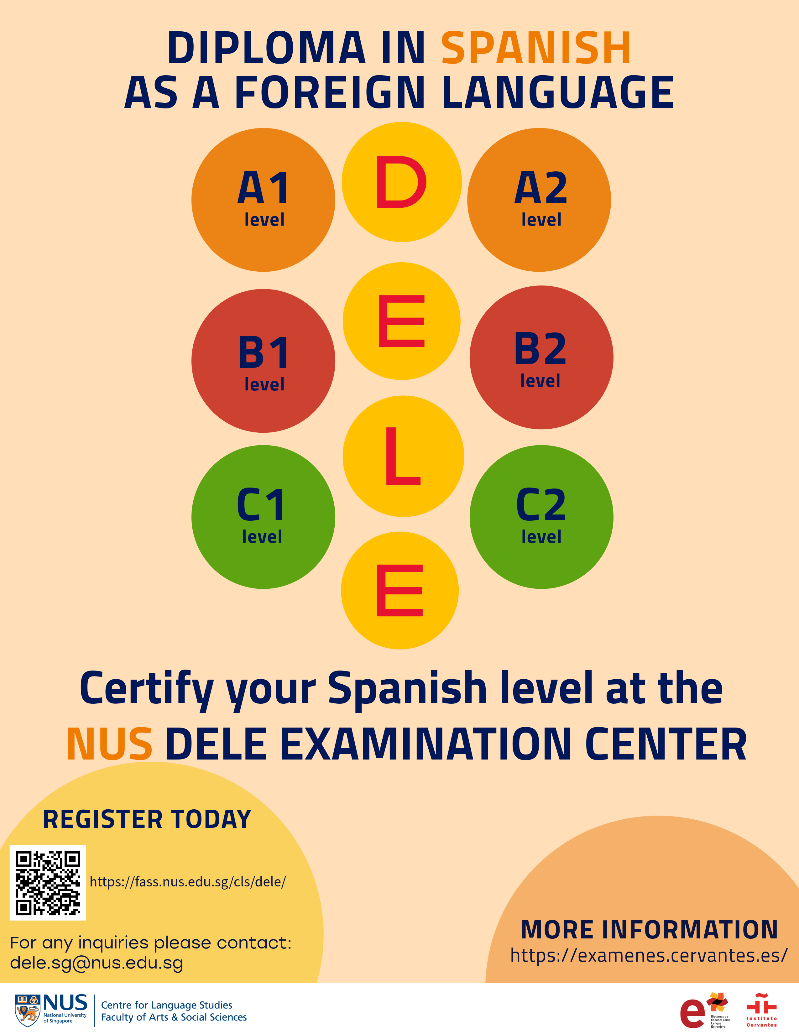 DELE exams in Singapore at NUS
