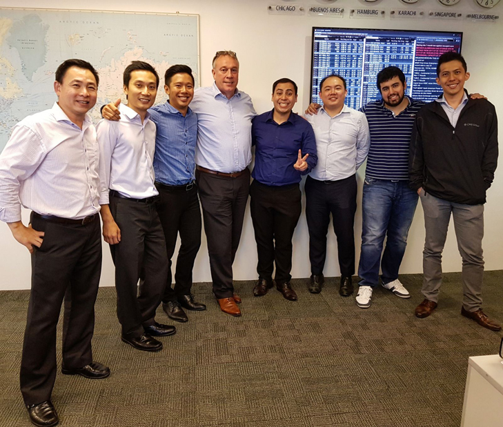 Maritime Studies with ITP Specialisation interns at Peter Cremer (S) GmbH