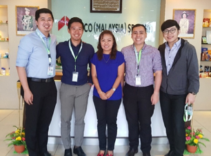 Maritime Studies with ITP Specialisation interns at Peter Cremer (S) GmbH