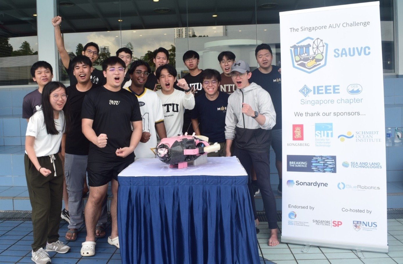 AUV Lucy helps Mecatron take home top prize in competition