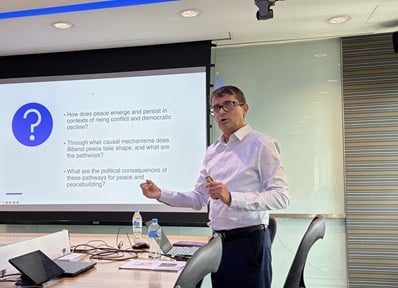 Global Asia Research Centre seminar by Dr DB Subedi