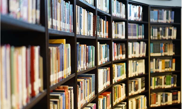 Library of books