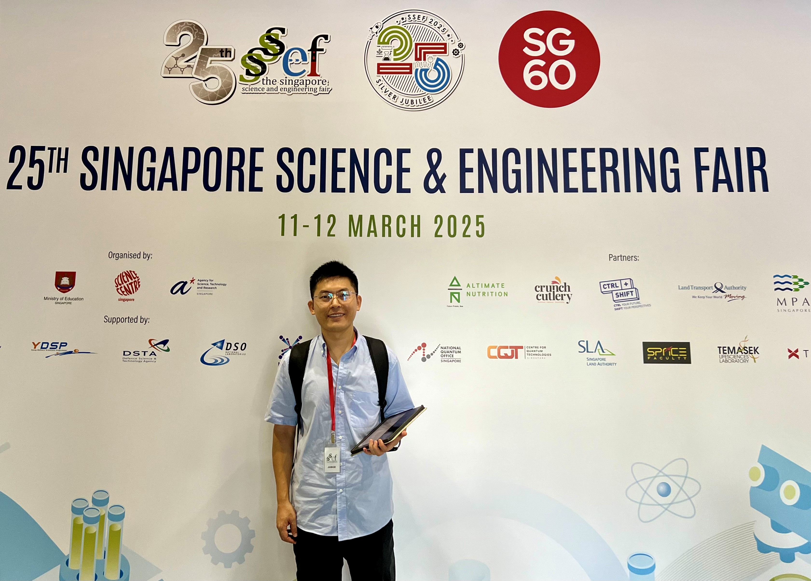 Liu Qingxiang - Singapore Science and Engineering Fair (SSEF) Judge