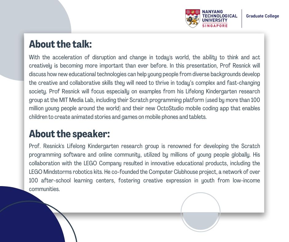 Catalyzing a Creative Learning Movement