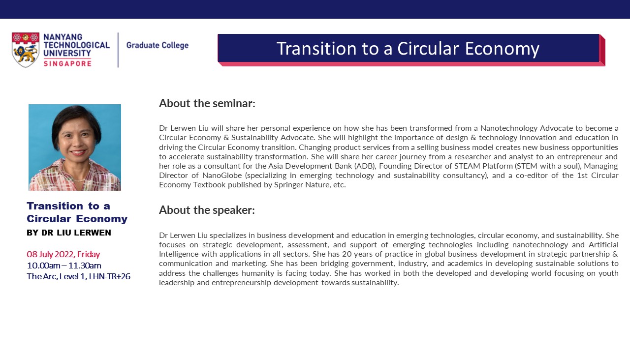 Dr Liu - Seminar and profile details for website