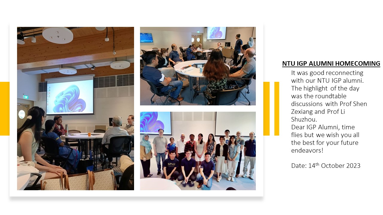 NTU IGP Homecoming 2023_14 Oct 2023