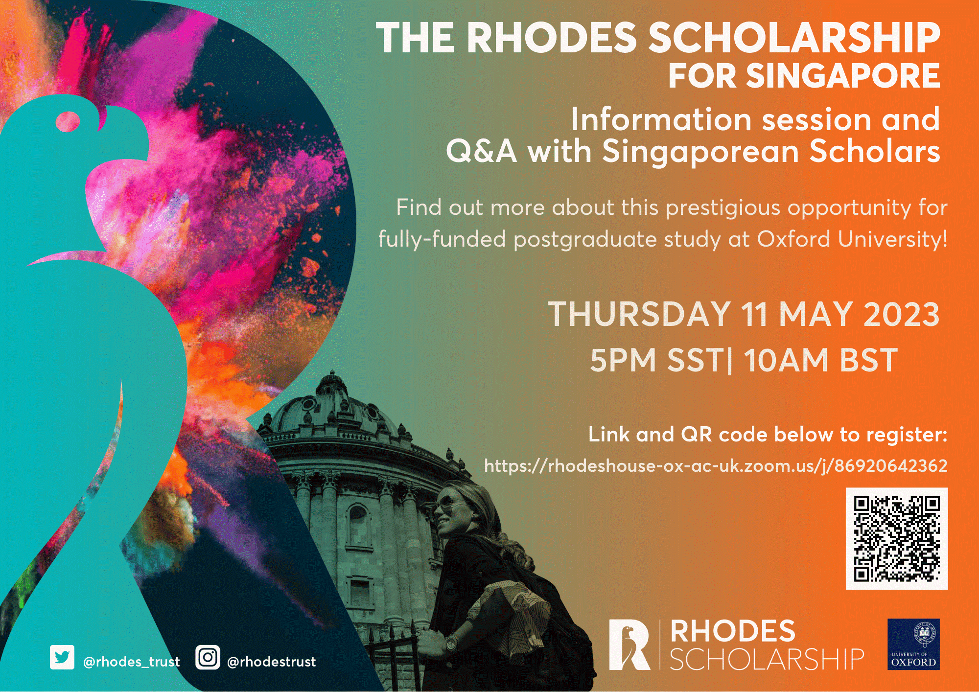 Rhodes Scholarship Information Session