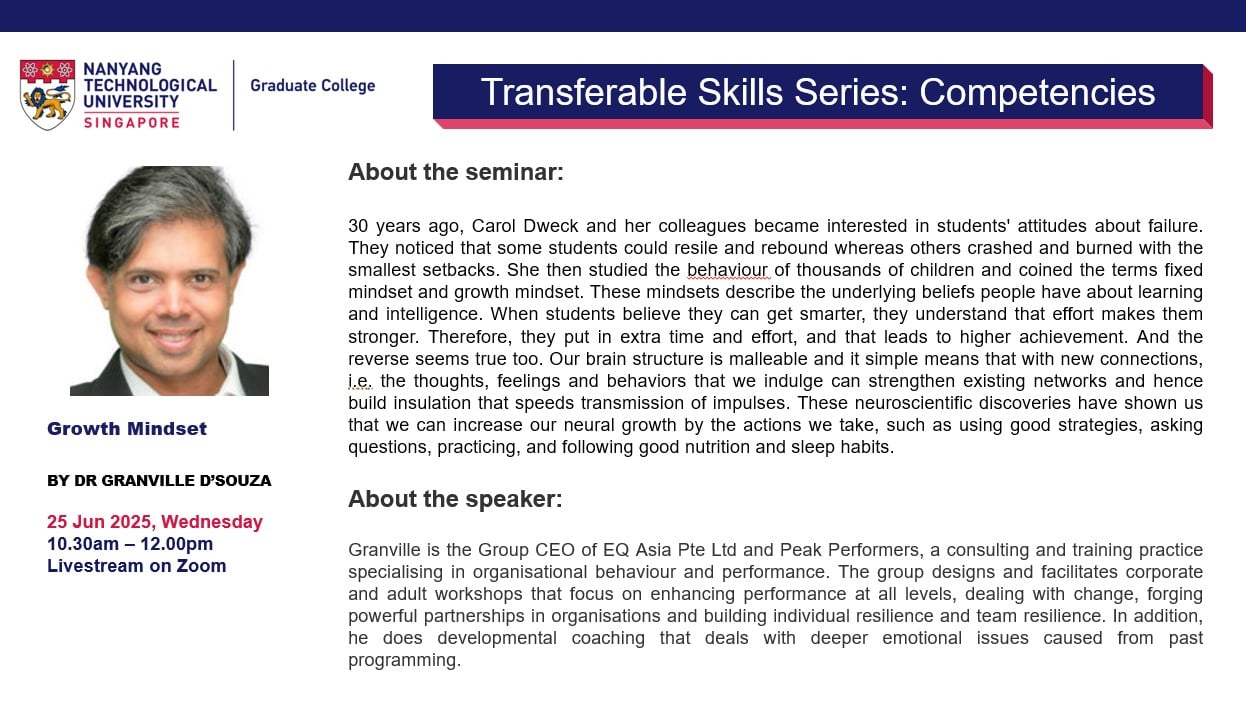 25 June Growth Mindset