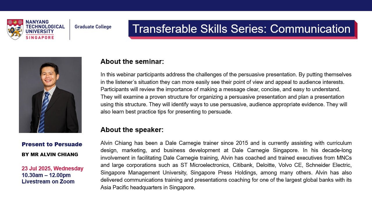 23 Jul Present to Persuade