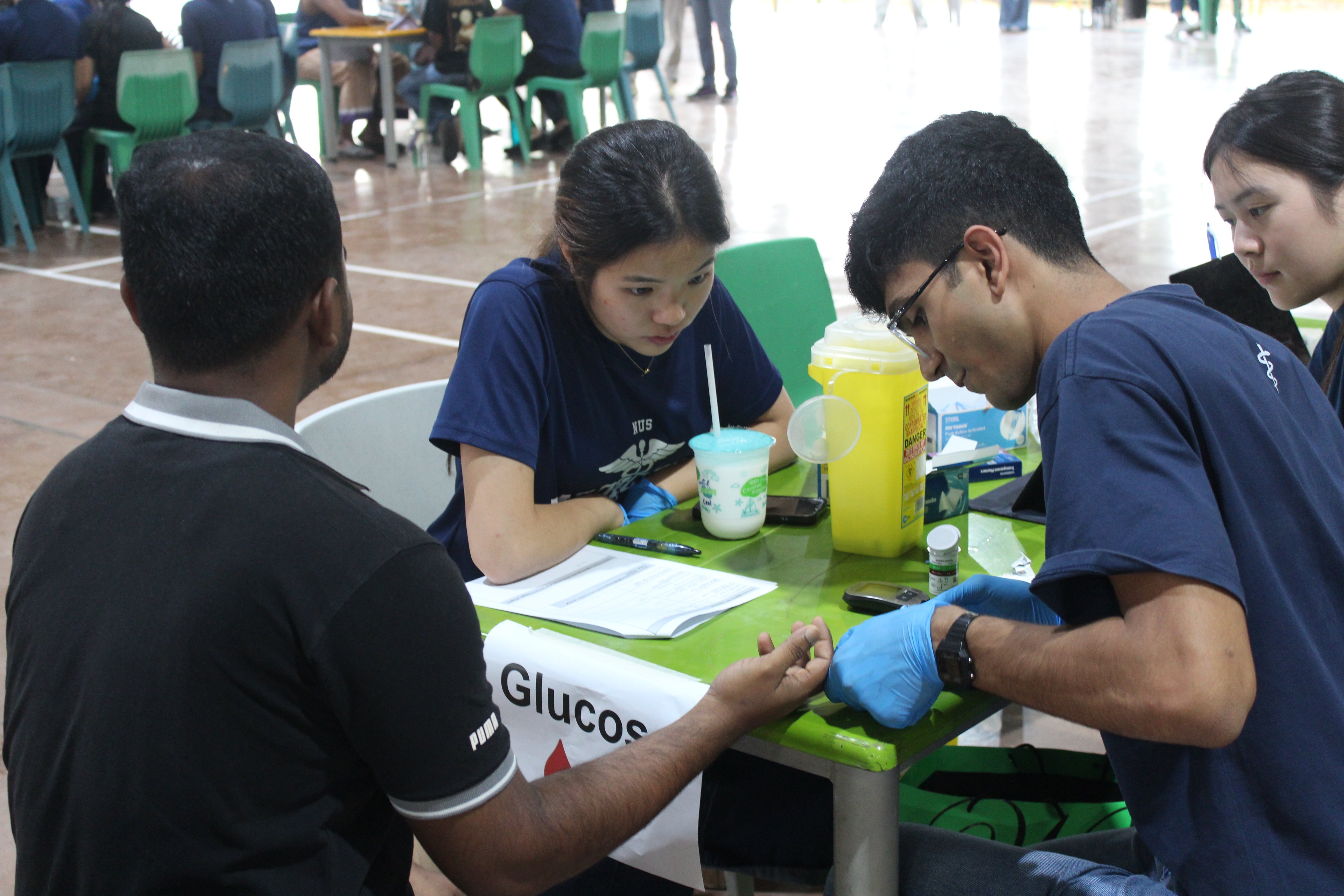 Capillary Blood Glucose Testing Station