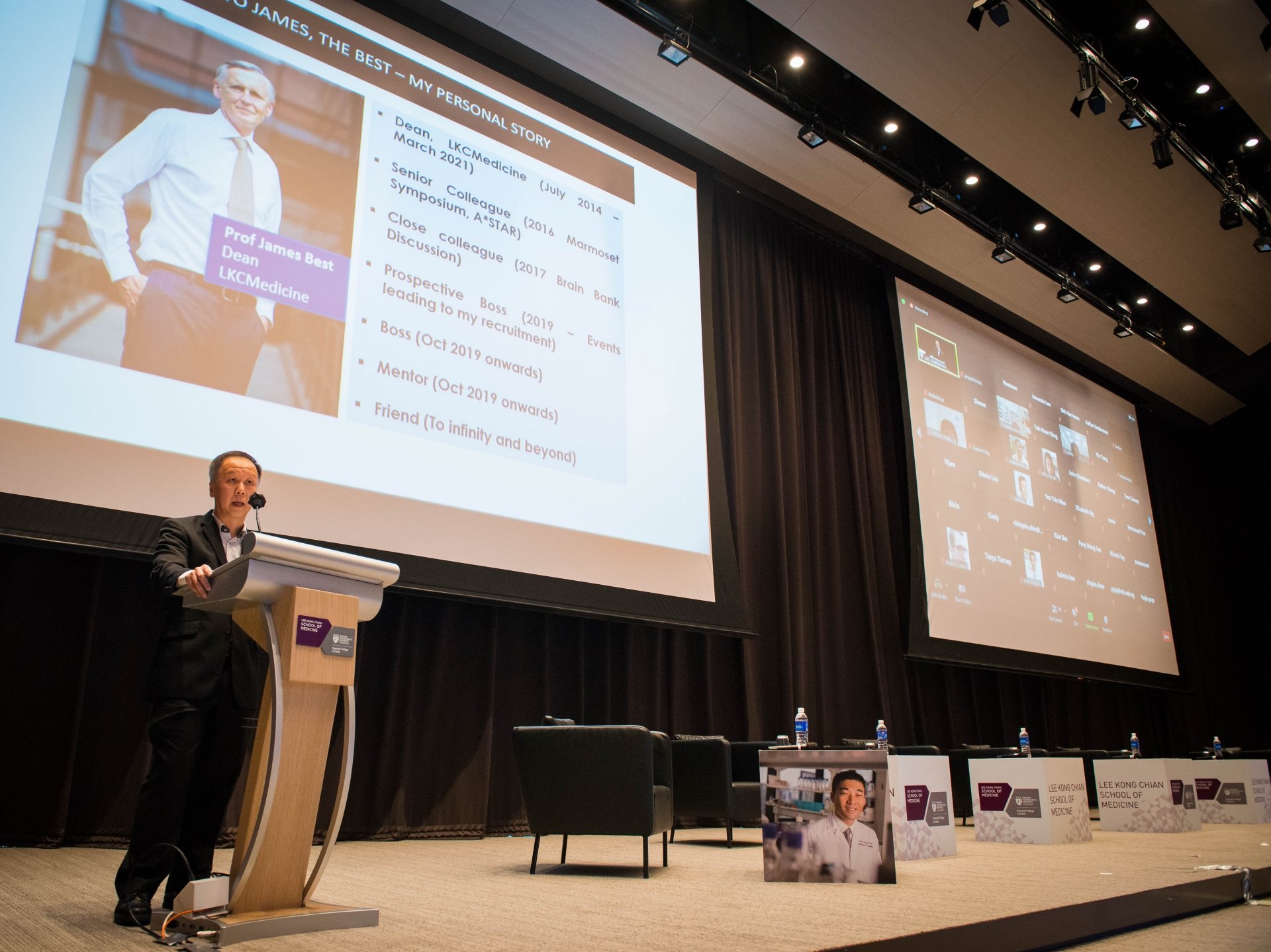 LKCMedicine Town Hall with the Deans