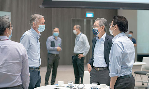 Minister Lawrence Wong Visit