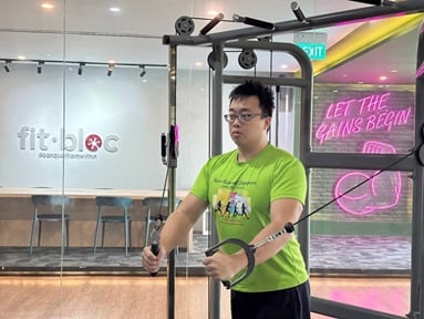 Ian Chen, co-founder of Arkkies, wants to make the gym experience more enjoyable