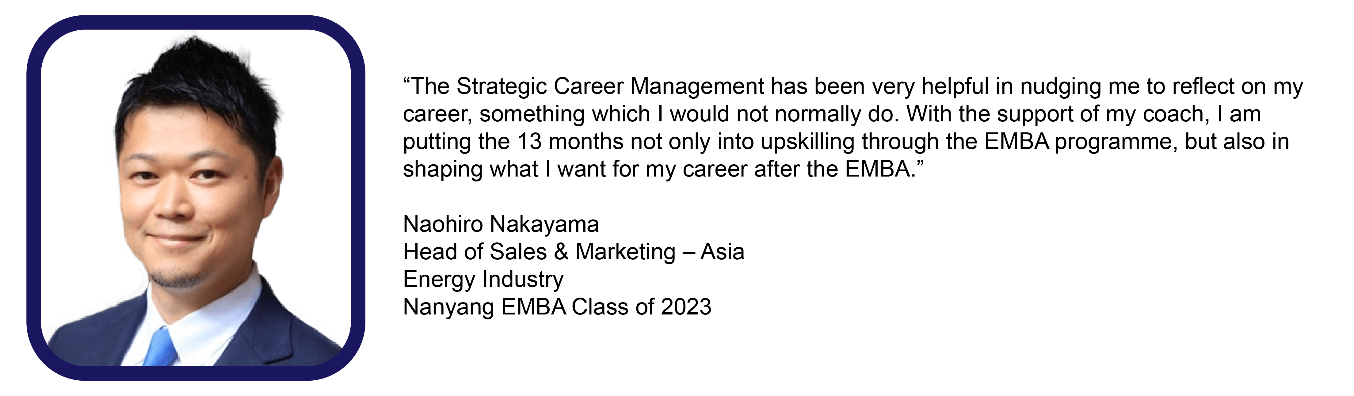 Naohiro Nakayama Quote