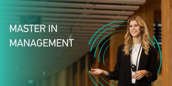 Master in Management - Home Page Mobile Banner