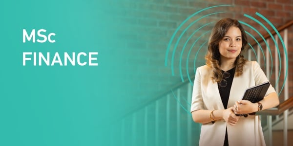 MSc Finance Mobile Banner