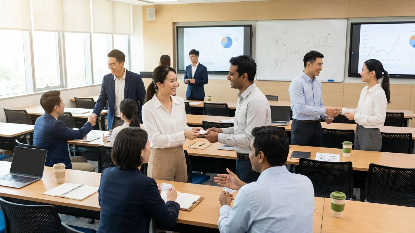 industry connections available through the NTU Executive MSc in Sustainability Management