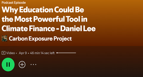 Why education could be the most powerful tool in climate finance