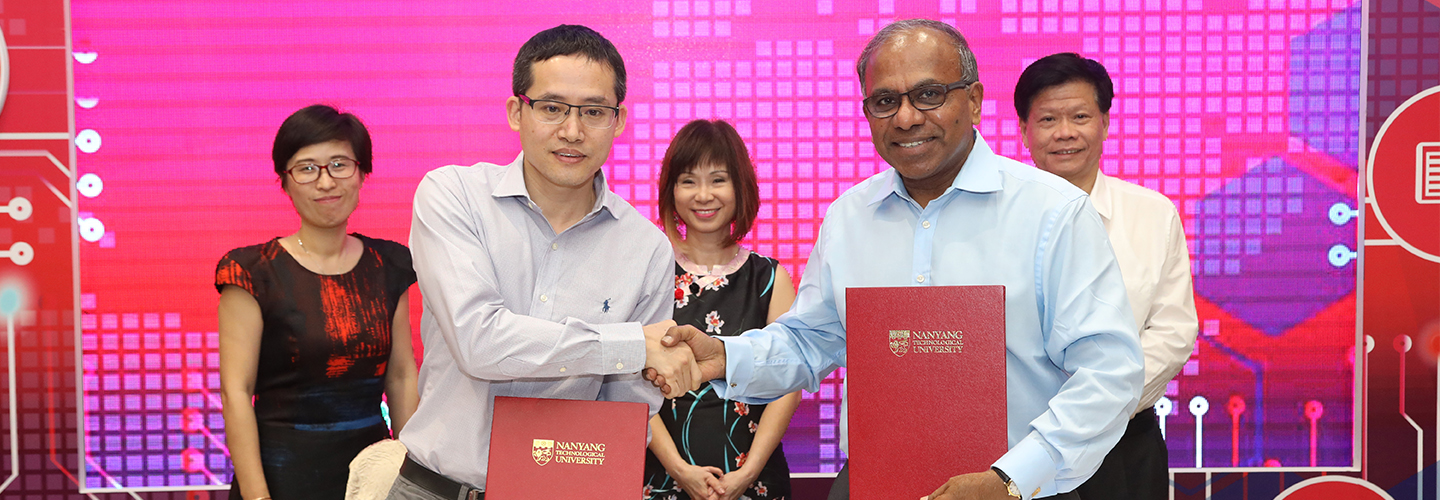 Alibaba-NTU JRI Launch Ceremony - MoU Signing