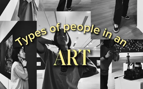 Ripple Effect - Types of people in an Art Gallery