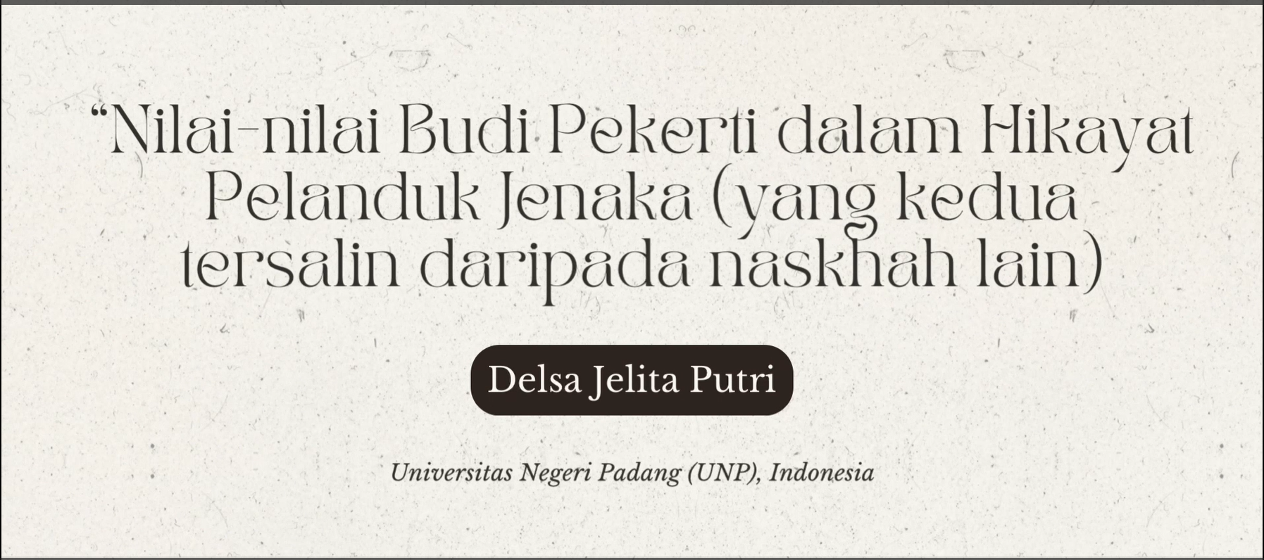8. Delsa Jelita Putri