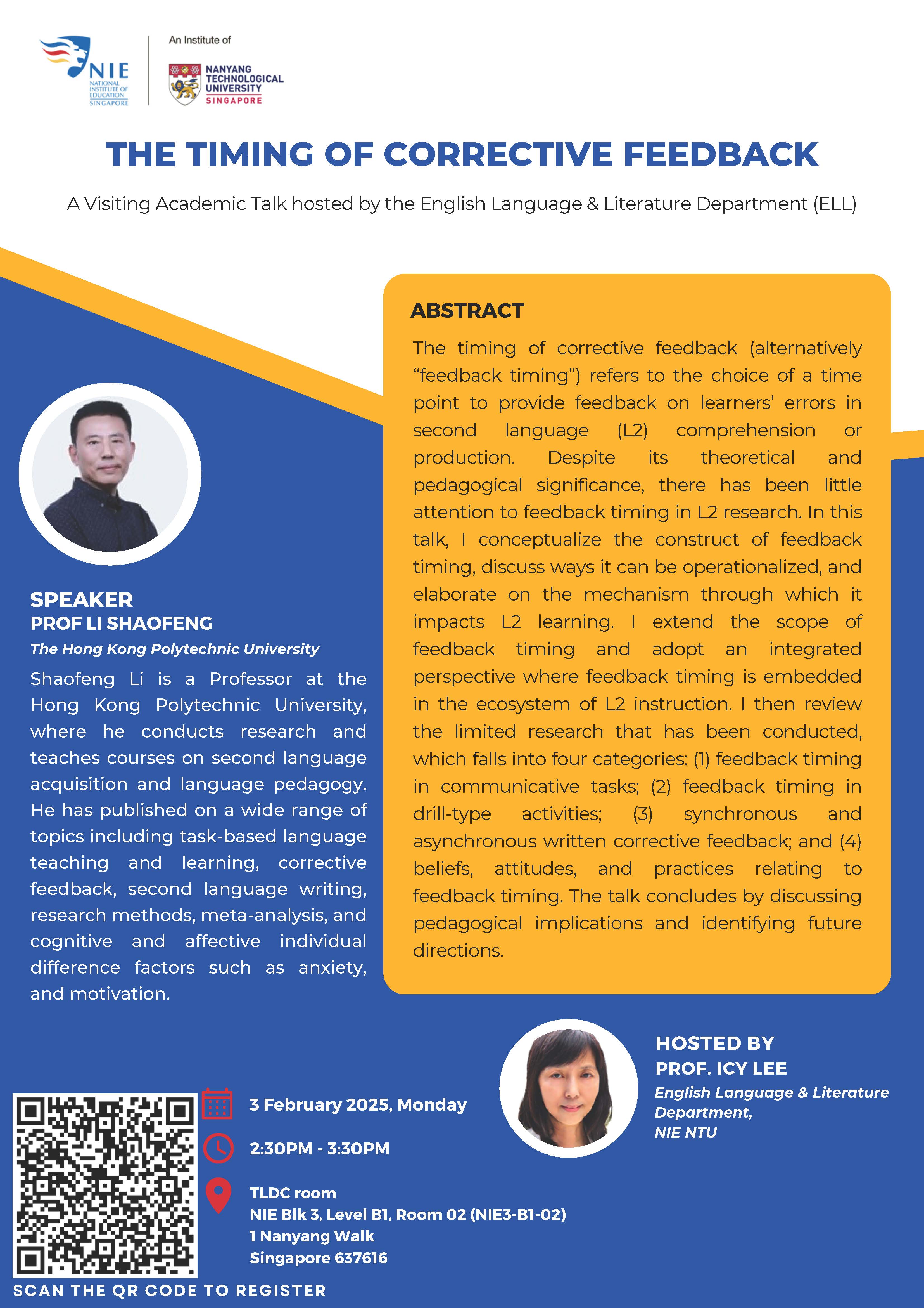 3 Feb Talk by Prof Li (1)