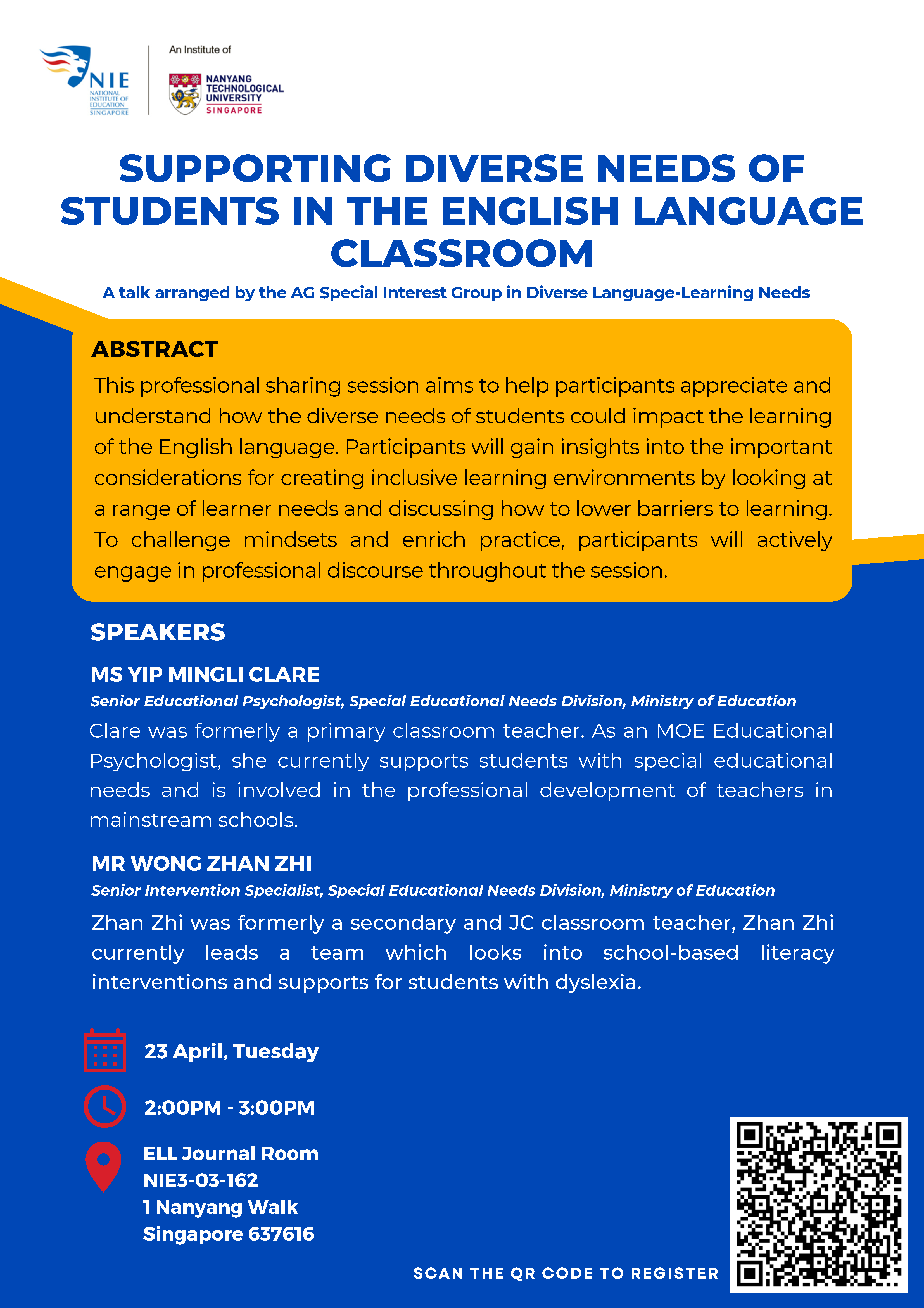 Poster - SEN Talk (23Apr24)