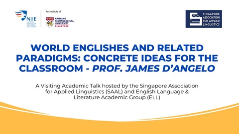 Talk - Prof James D'Angelo (1)