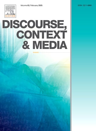 Discourse, Context & Media (Feb25)