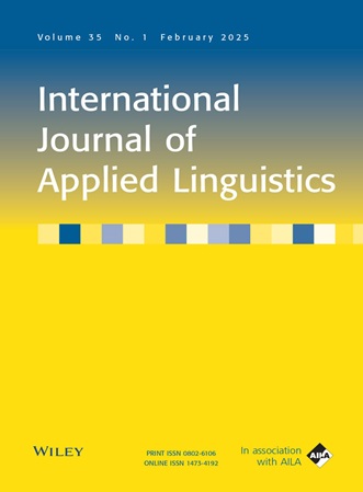 International Journal of Applied Linguistics (Feb25)
