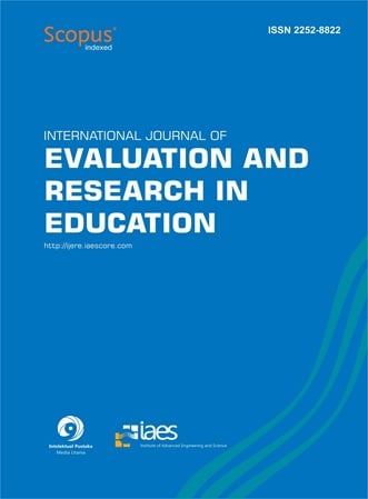 International Journal of Evaluation and Research in Education (IJERE)