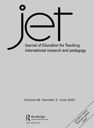 Journal of Education for Teaching