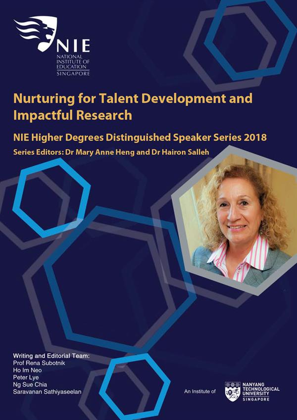 GPL Higher Degrees Distinguished Speaker Series Nurturing ebook by Professor Rena Subotnik