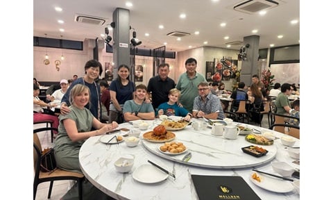 CAE_Welcome dinner with Prof Lipnevich_Thumbnail