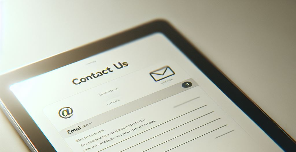 Tablet-contact us