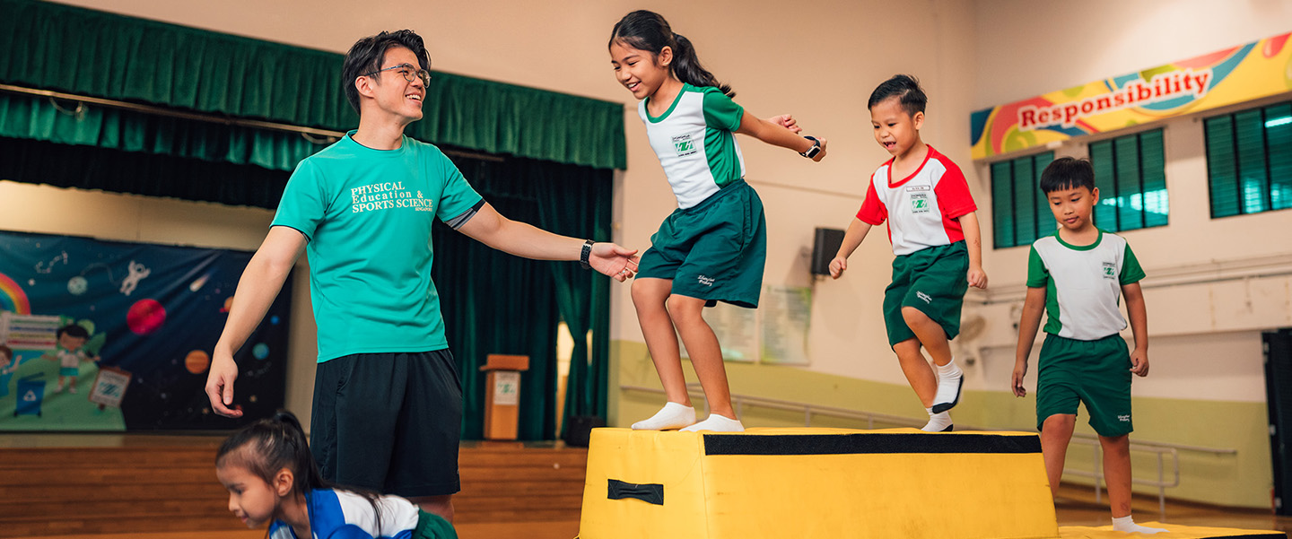 Teacher and Children