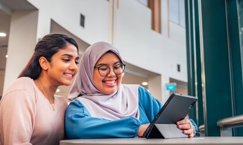 NIE students learning together