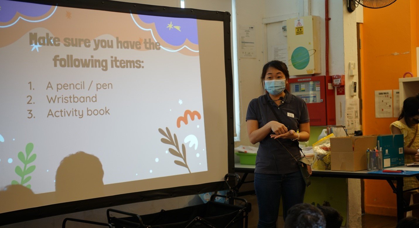 Students’ briefing at the workshop